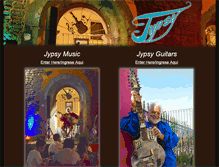 Tablet Screenshot of jypsymusic.com